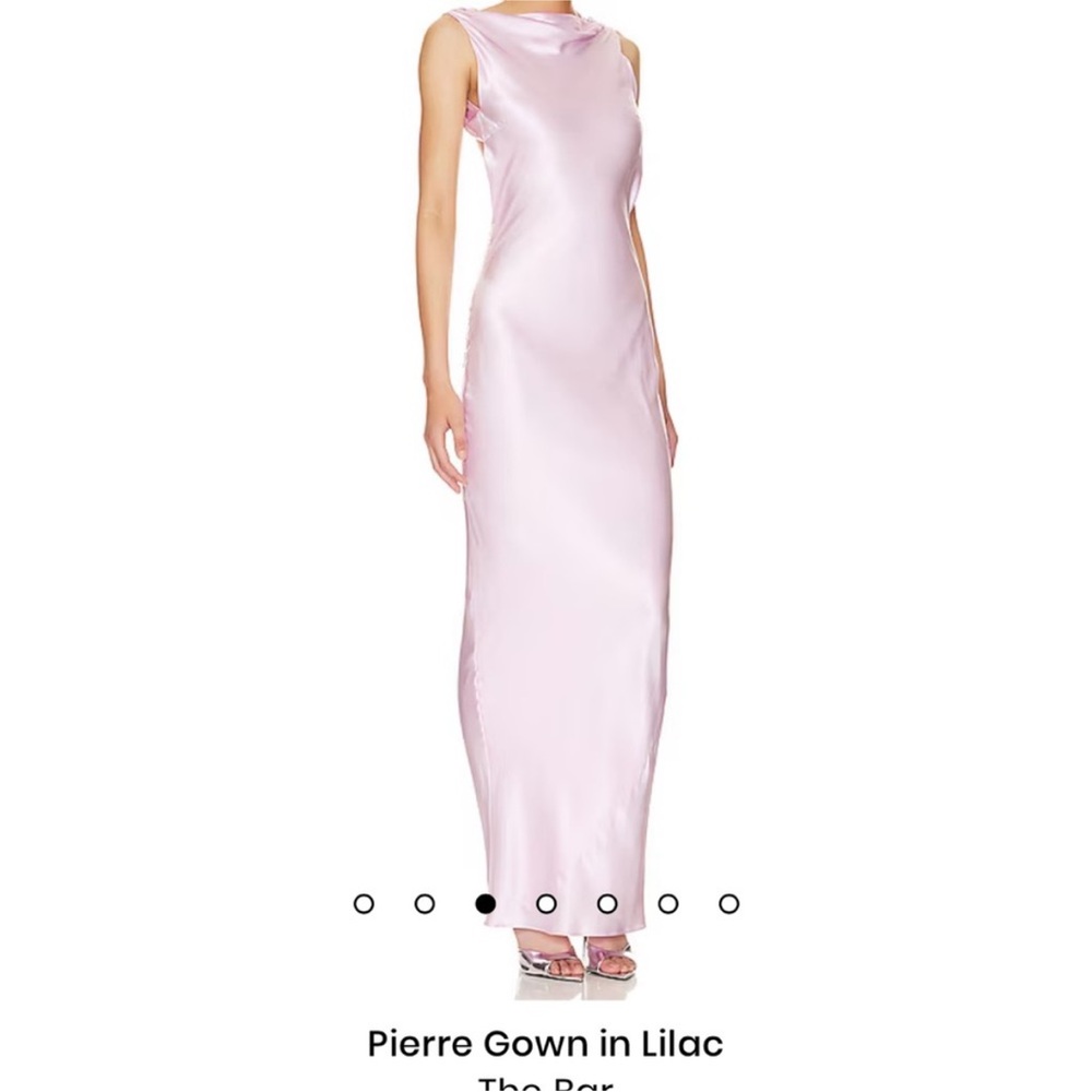 NWOT The Bar Pierre Gown in Lilac Size 0